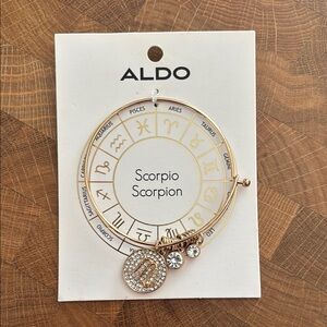 ALDO Gold Scorpio Zodiac Bracelet